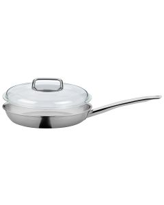 Spring Brigade Profile Bratpfanne mit Domo Glasdeckel