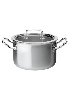 Brigade Basic Fleischtopf m. Glasdeckel, Ø20cm