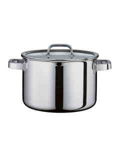 Spring Finesse2+ Kochtopf hoch mit Glasdeckel, Ø24cm