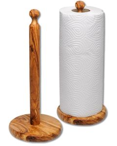 Kitchen Roll Holder Olive Wood