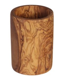 Cooking Utensil Holder Olive Wood