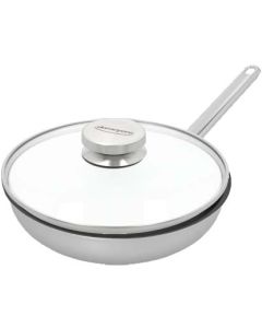 Demeyere Controlinduc Bratpfanne Duraslide Ultra mit Glasdeckel