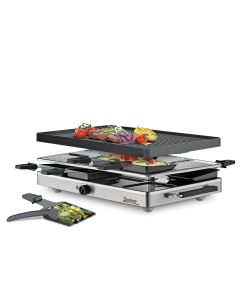 Raclette8 Classic mit Alu Grillplatte