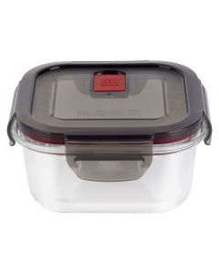 Gusto Vorratsdose quadratisch, Borosilikatglas