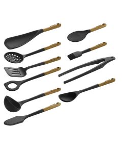 Staub Küchenhelfer-Set Silikon/Holz, 11-tlg.