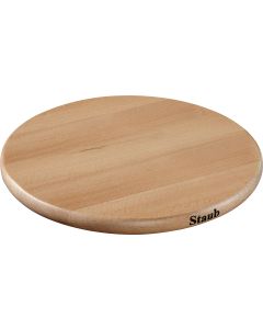 Staub Magnetic trivet, beech wood, round