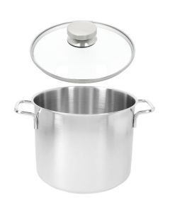 Demeyere Apollo 7 Kochtopf hoch mit Glasdeckel