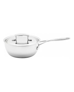 Conical sauteuse Industry with lid 20cm