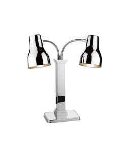 Carving Station Rondo Duo Wärmelampe, Edelstahl