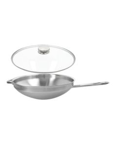 Demeyere Wok with glas lid,⌀32cm