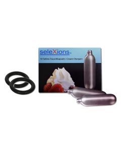 Dichtungsringe für Easy Whip Garniertülle und 10 Tauschkapseln