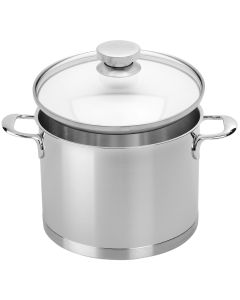 Demeyere Atlantis 7 Kochtopf hoch mit Glasdeckel