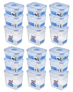 18-Piece Set Container Nestable Rectangular (HPL313S3/6)
