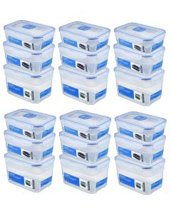 LocknLock Set gleiche Deckel, 18-tlg. (21 x 14,6 cm)