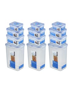 12-Piece Set Rectangular Containers (HPL805S12)