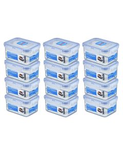 12 x Container Rectangular 470 ml (HPL807/6)