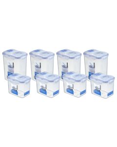 LocknLock Set 8-tlg. gleiche Deckel (HPL813FG8)
