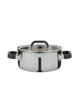 Fusion2+ Bratentopf nieder mit Glasdeckel