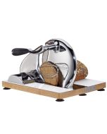 Zassenhaus Vintage Brotschneidemaschine, manuell, chrom