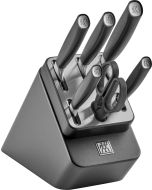 Zwilling All Star Selbstschärfender Messerblock, Anthrazit, 7-tlg.