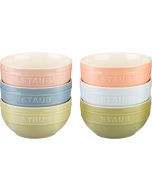 Staub Schüssel Set Macaron 6-tlg., Keramik 