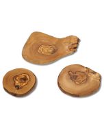 Mini Cutting Board Olive Wood Natural Cut