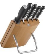 Pro Knife block, natural wood, 6 pcs.