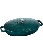 La Mer Ofenform/Servierplatte mit Fischdekor