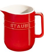 Mini Krug aus Keramik, kirschrot, 0,25L