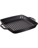 Staub square grill pan, iron cast