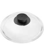 TWIN Glasdeckel mit Duroplast Knopf