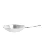Wok with round base 7-ply