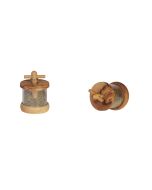 Kräutermühle aus Olivenholz