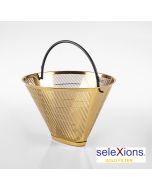 GF4M Gold Kaffee-Dauerfilter (Filter Nr. 4) aus Ganzmetall