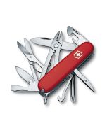 Victorinox Swiss Army Pocket Knife Deluxe Tinker, 91mm, red